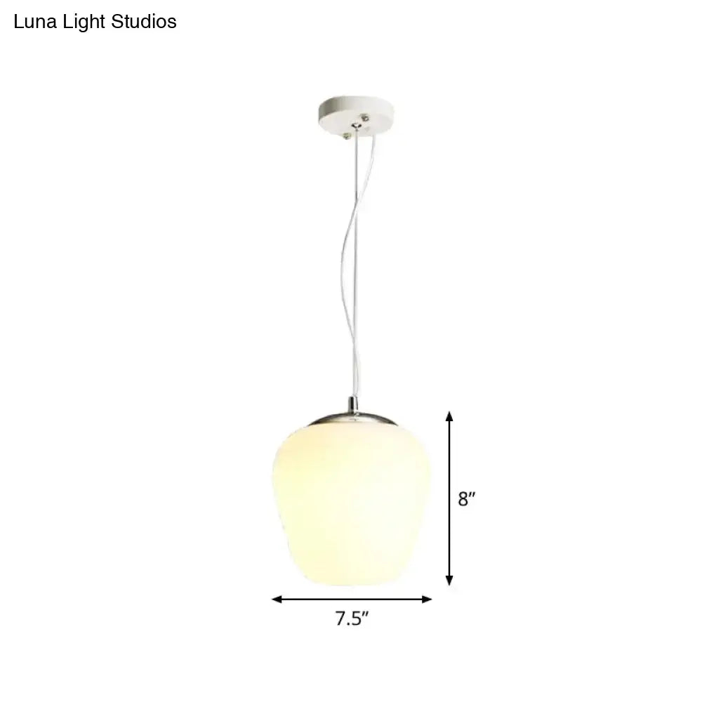 Opal Glass Pendant Light