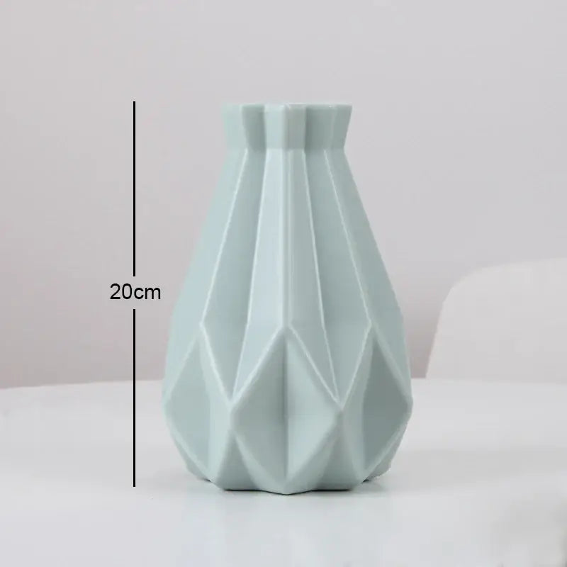 Pastel Plastic Flower Vase