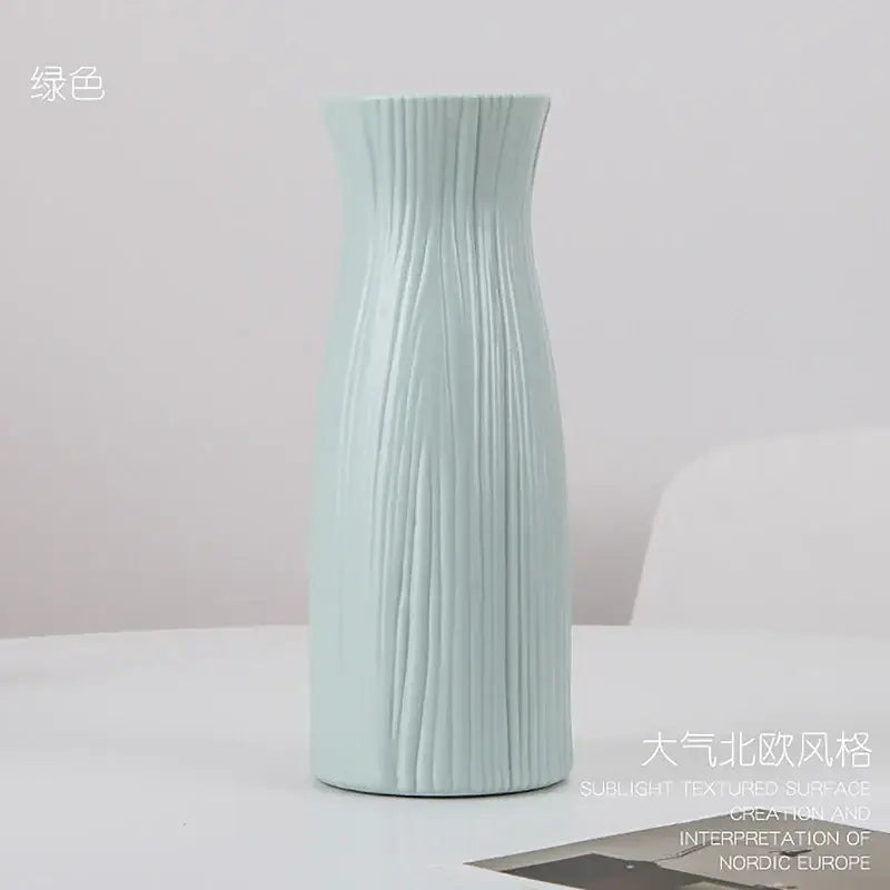 Pastel Plastic Flower Vase
