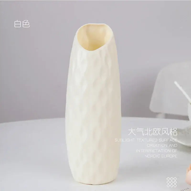 Pastel Plastic Flower Vase