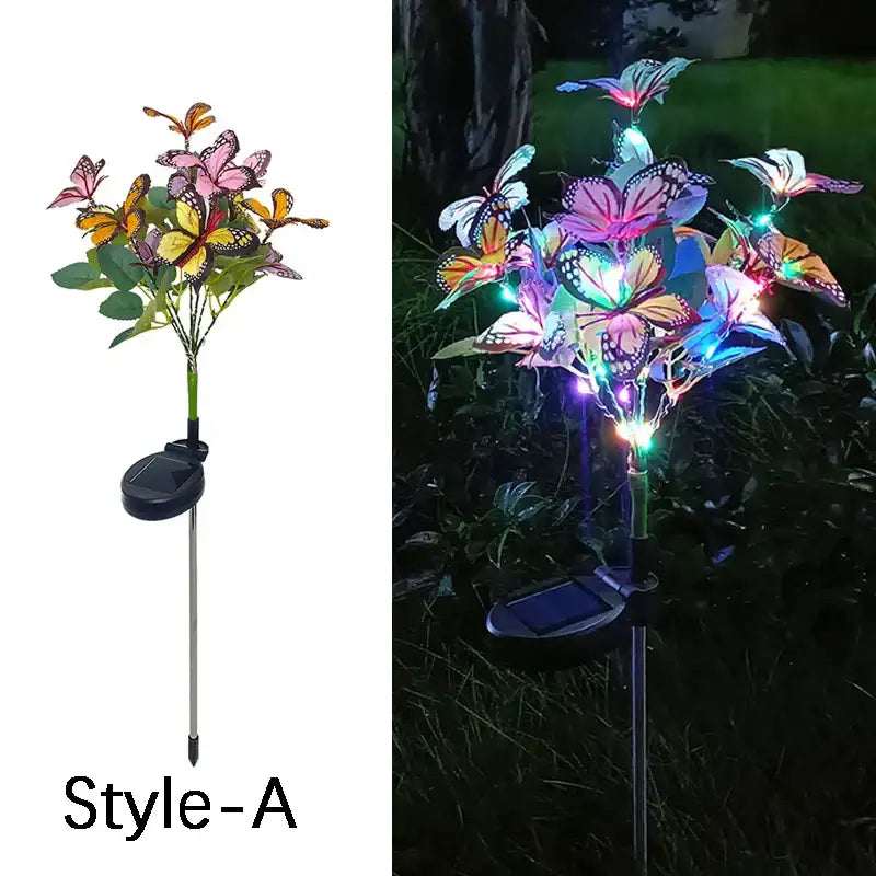 Yellow Sunflower Solar Lights