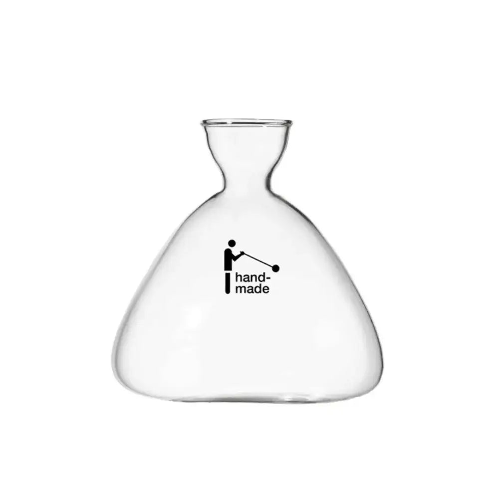 Transparent Glass Trio Vases