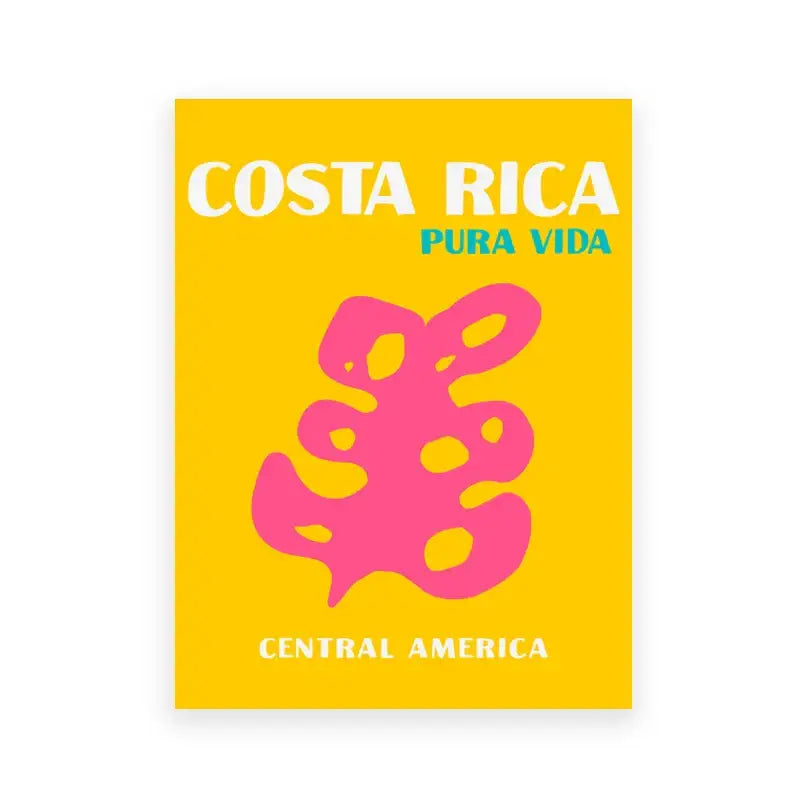 Pura Vida Travel Poster Set