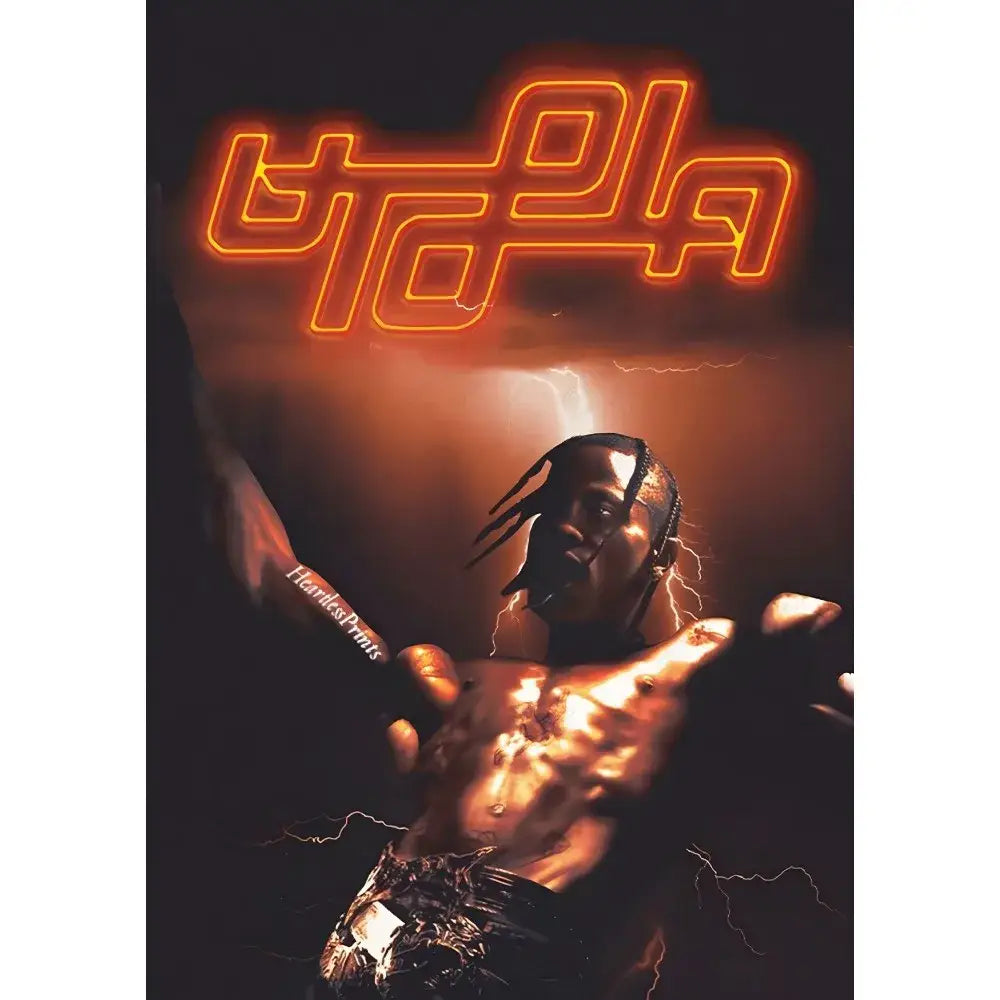 Framed Travis Scott Posters