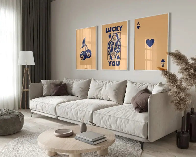 Black Pink Playing Card Art