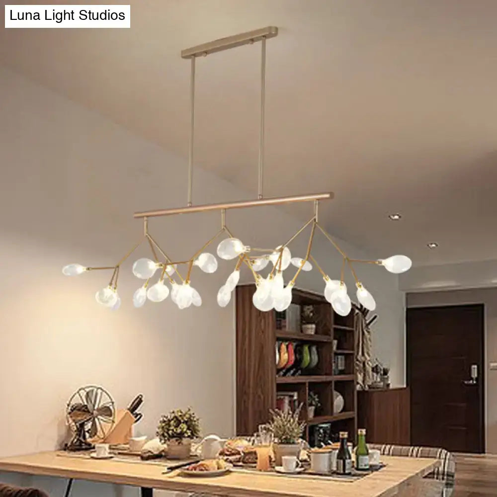 Black Globe Chandelier