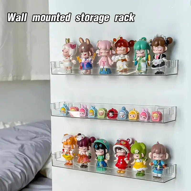 Acrylic Wall Storage Rack