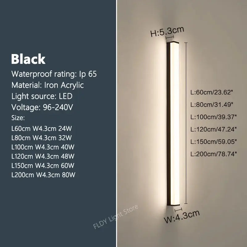 White Outdoor LED Strip