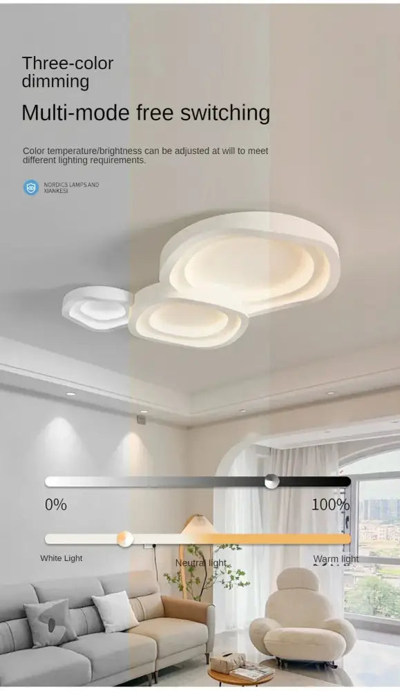 White Cloud LED Lamp