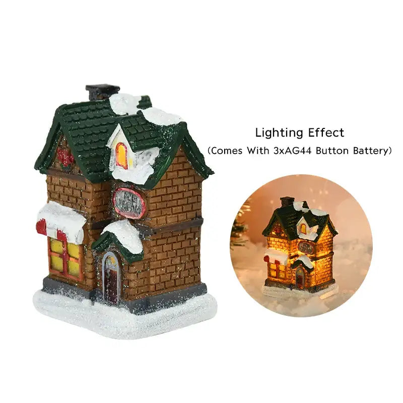 Wooden LED Light Cabin