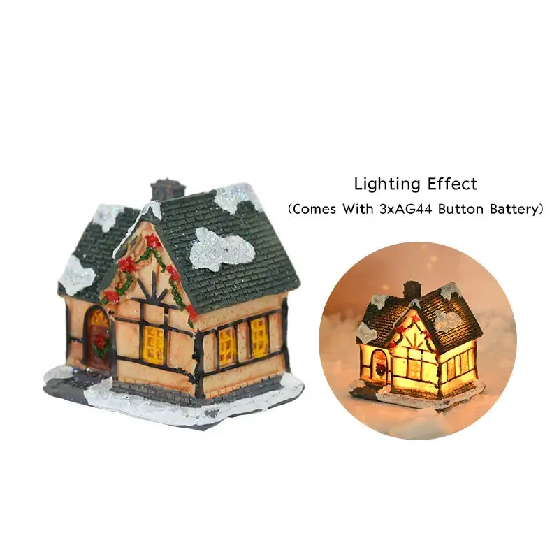 Wooden LED Light Cabin