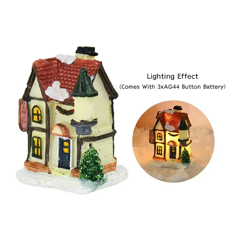 Wooden LED Light Cabin