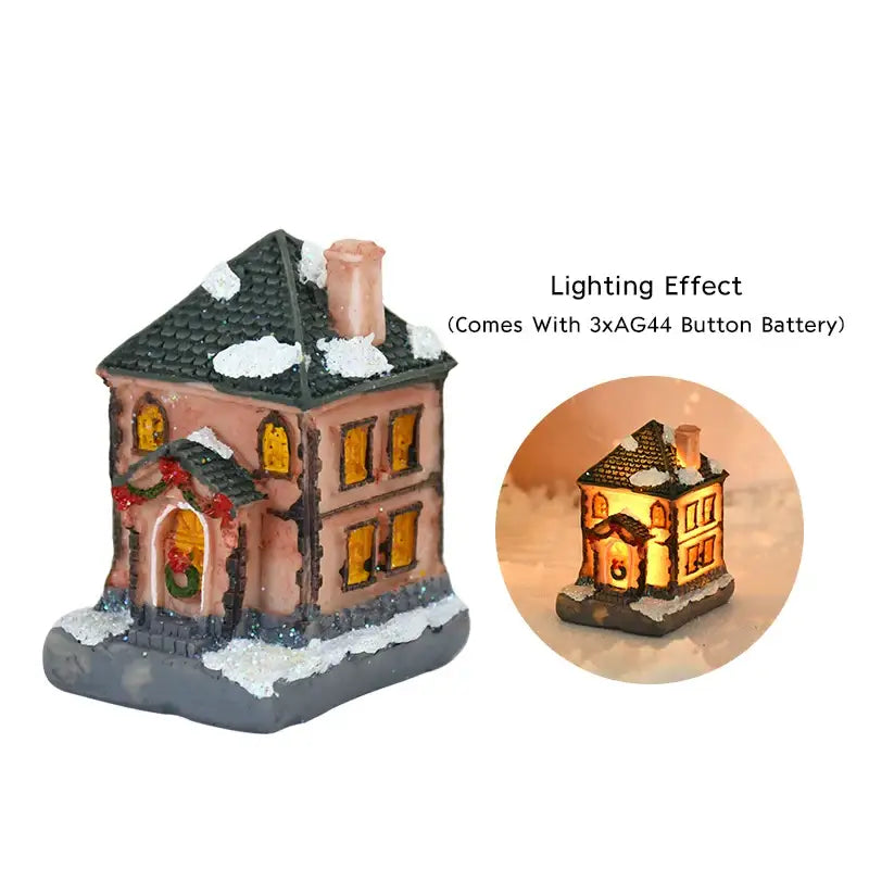 Wooden LED Light Cabin