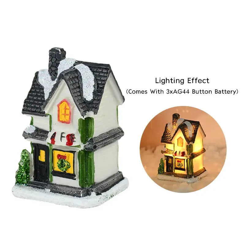 Wooden LED Light Cabin