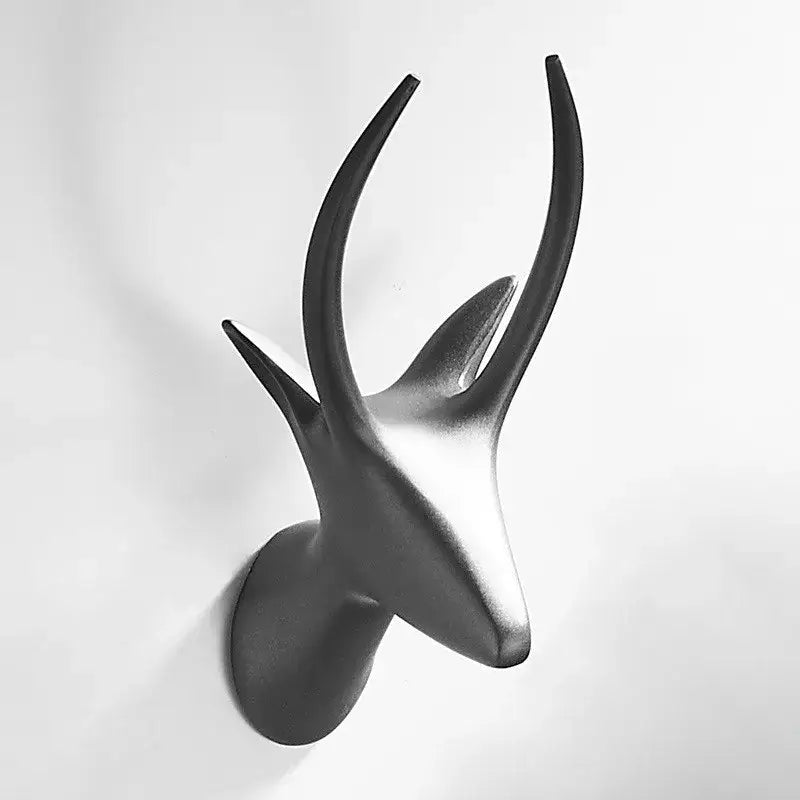Grey Antler Wall Hooks