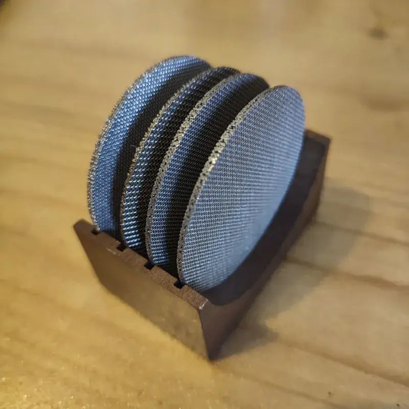 Blue Black Coaster Set