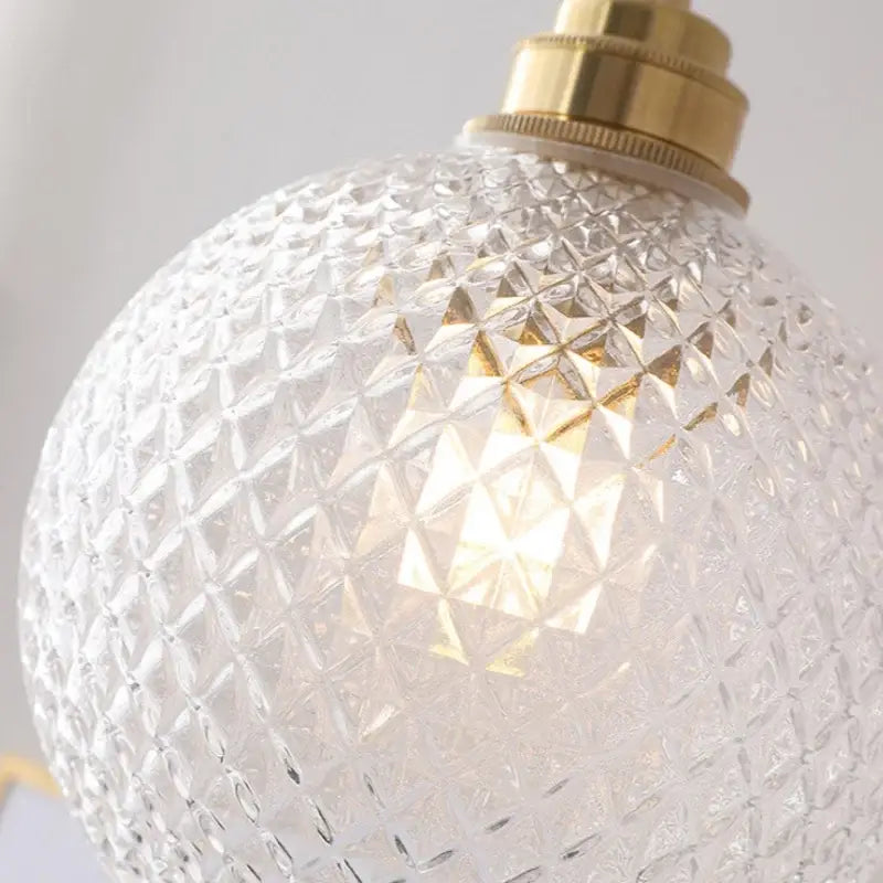 Glass Globe Pendant Light