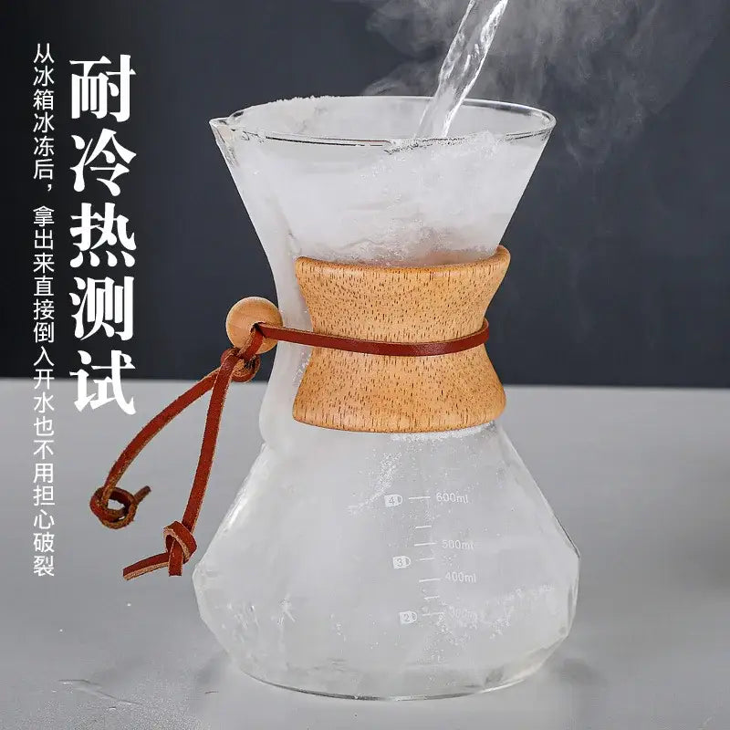 Glass Hand Brew Coffee Set