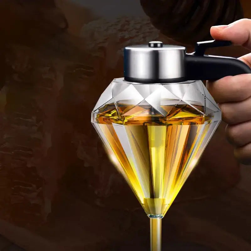 Glass Syrup Dispenser Jar