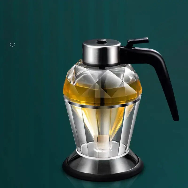 Glass Syrup Dispenser Jar