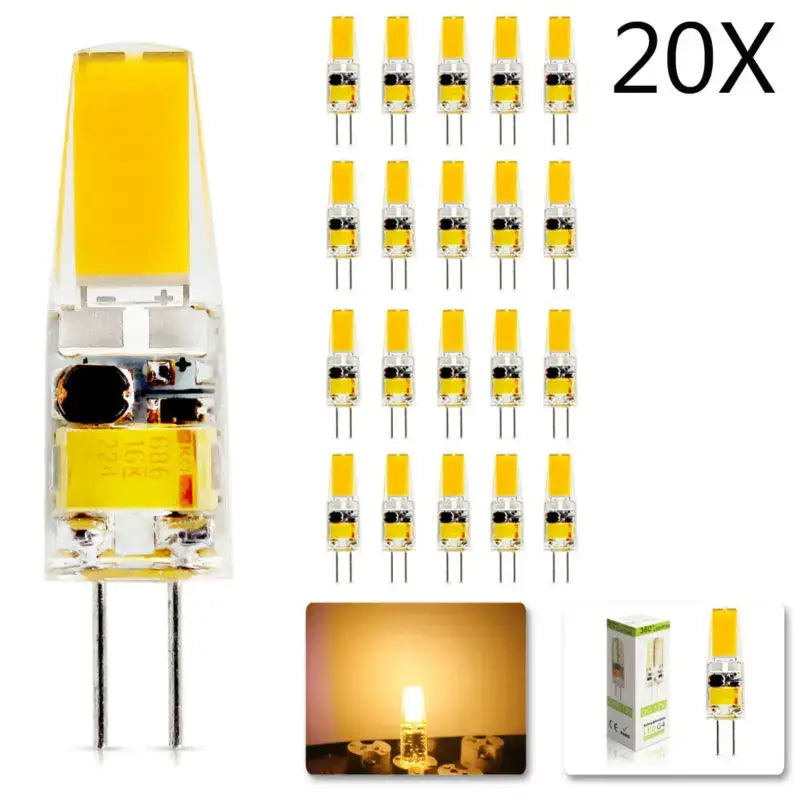 Clear Glass LED Bulb 12V or 220V Option