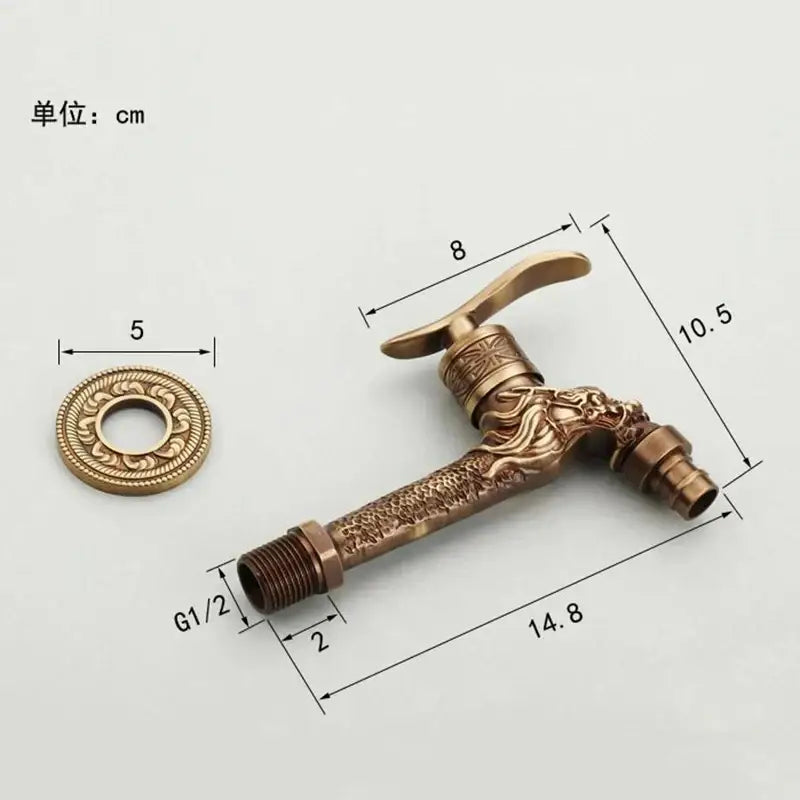 Bronze Dragon Faucet