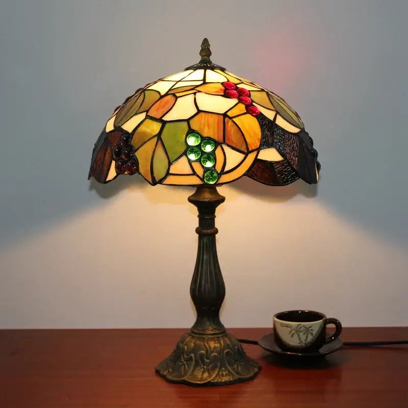 Dragonfly Stained Glass Lamp