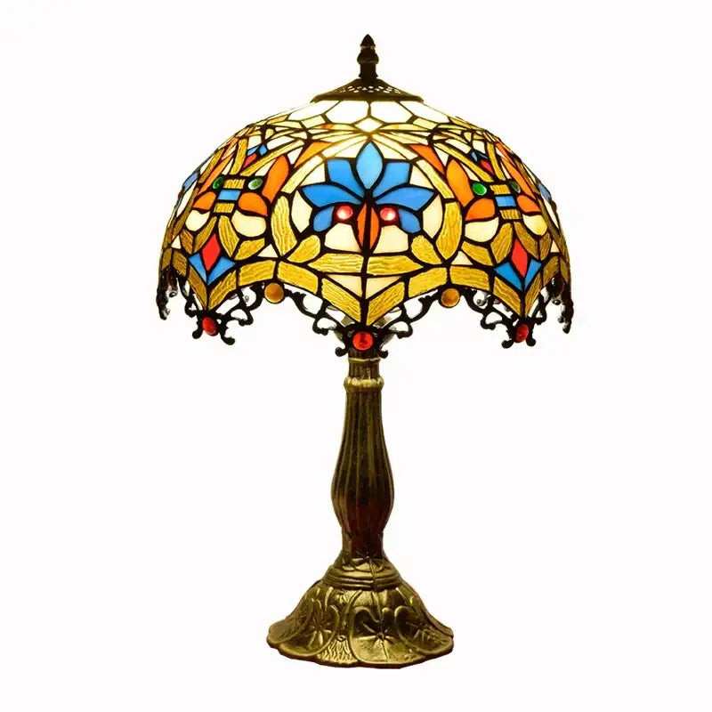 Dragonfly Stained Glass Lamp