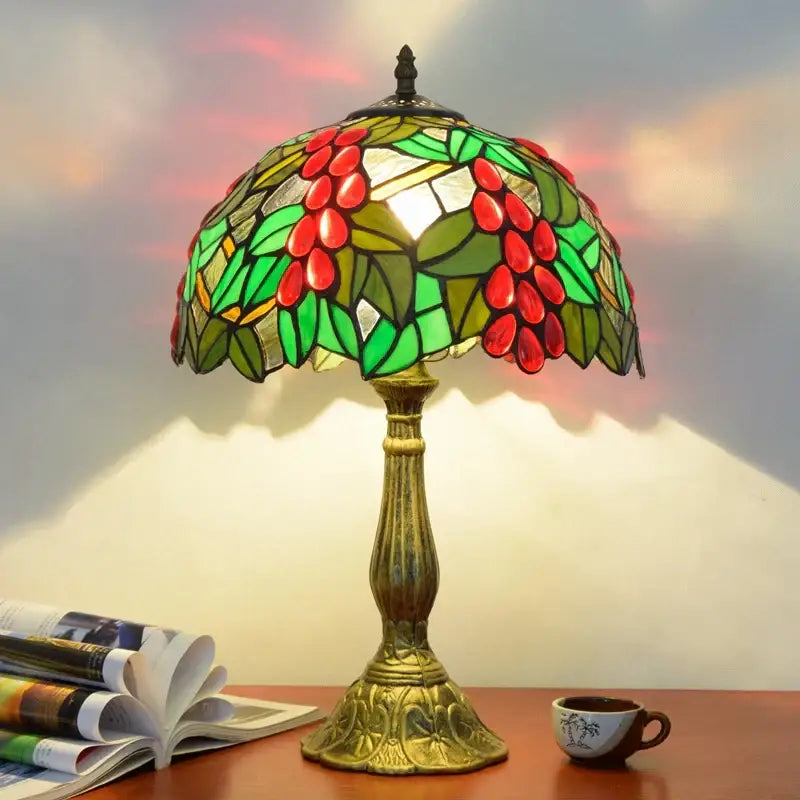 Dragonfly Stained Glass Lamp