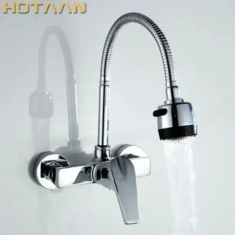 Chrome Brass Kitchen Mixer