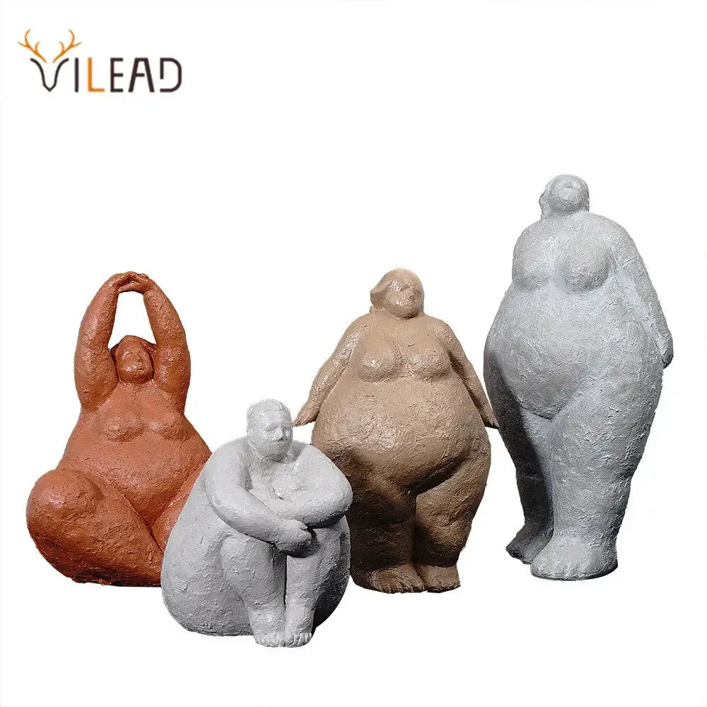 Earthy Yoga Figure Set
