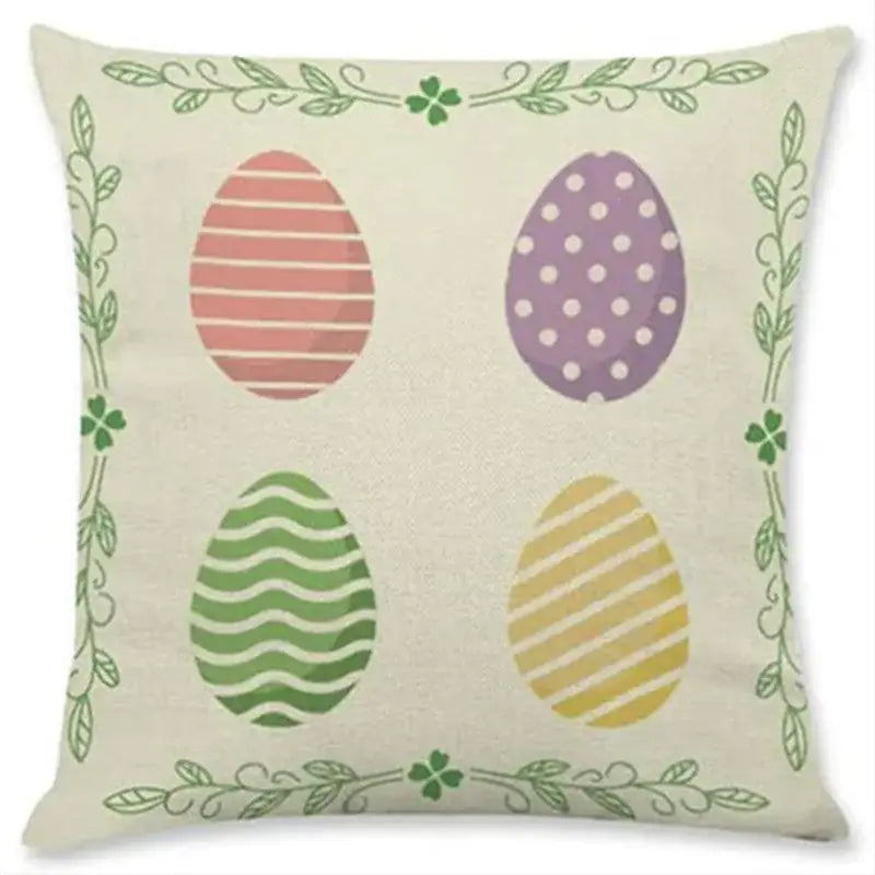 Linen Rabbit Pillowcase Set