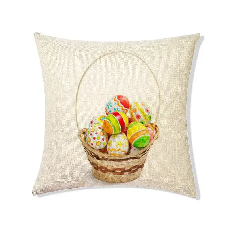 Linen Rabbit Pillowcase Set