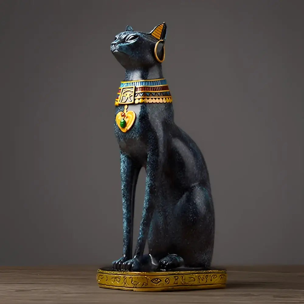 Resin Cat Figurine Set