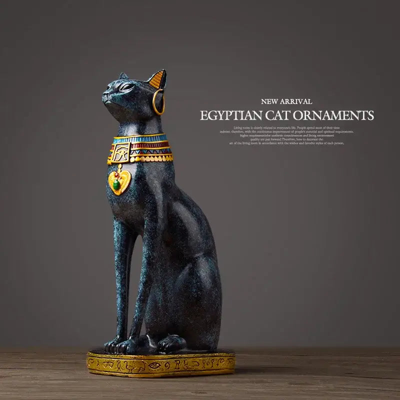 Resin Cat Figurine Set
