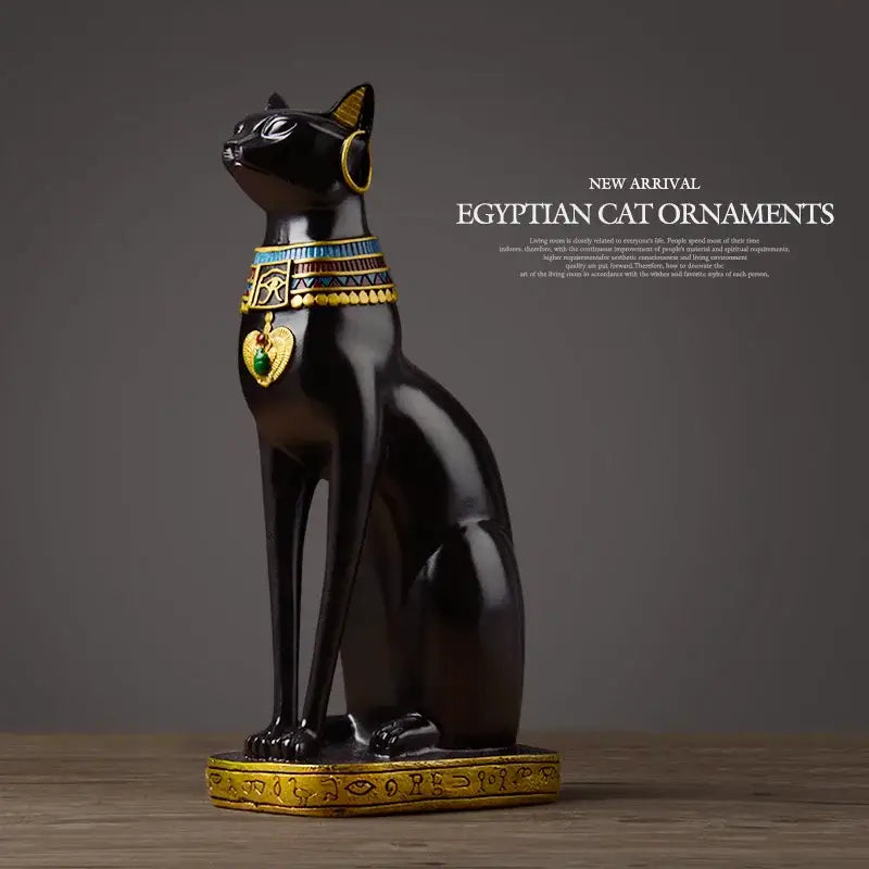 Resin Cat Figurine Set