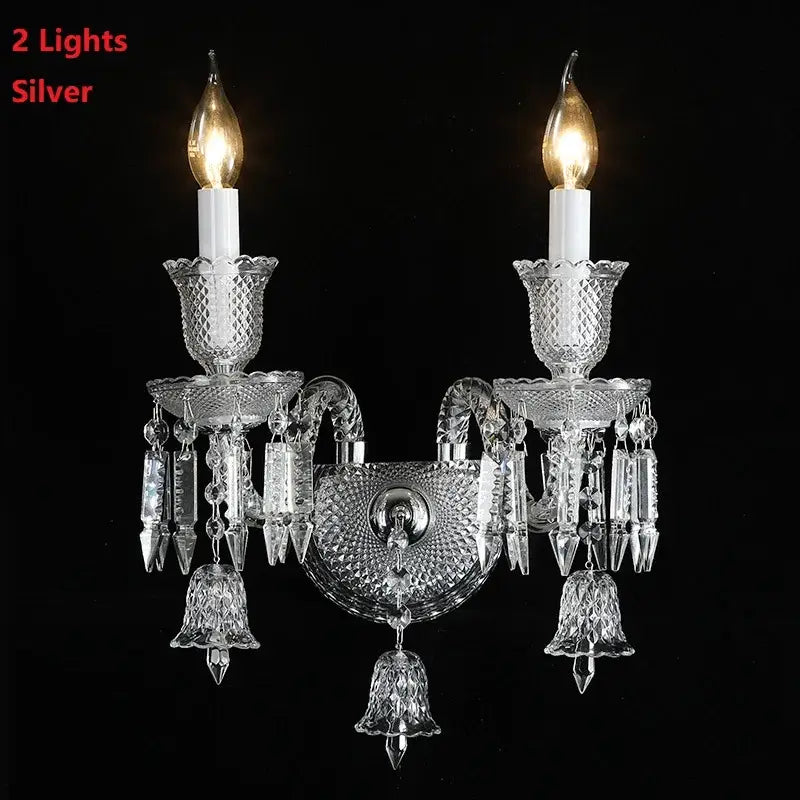 Crystal Gold Wall Lamp