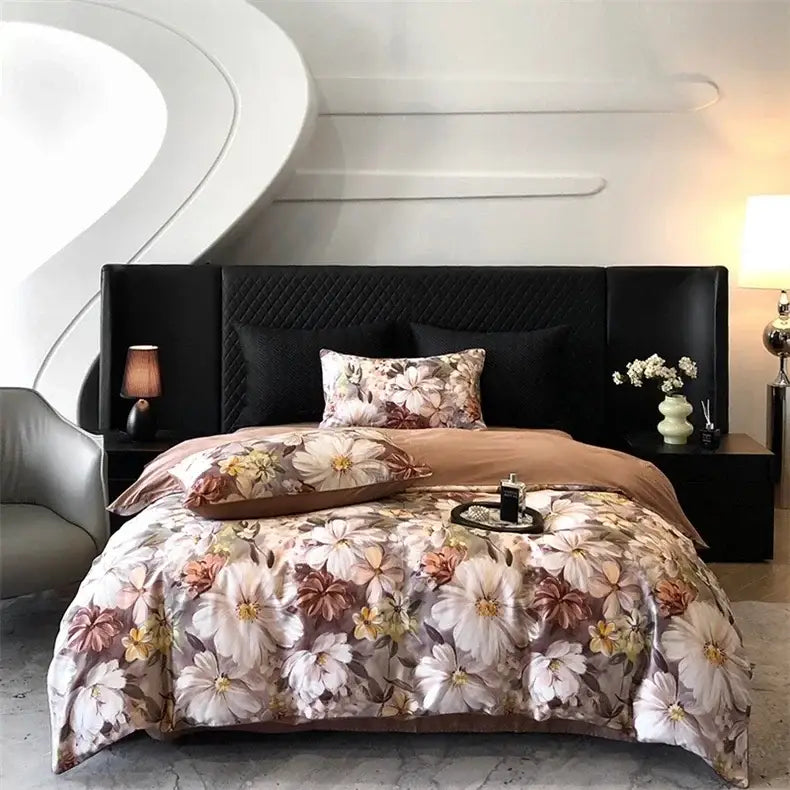 Bird Floral Cotton Bedding