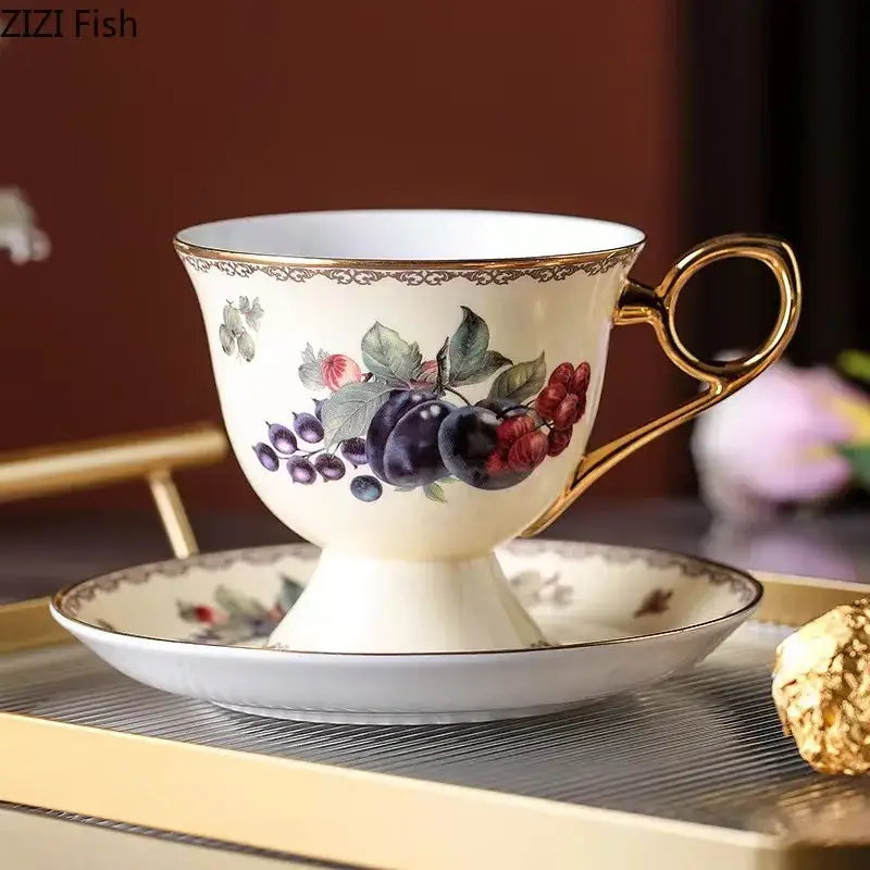 Black Ceramic Tea Set