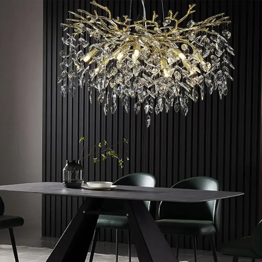 Branch Crystal Pendant Light