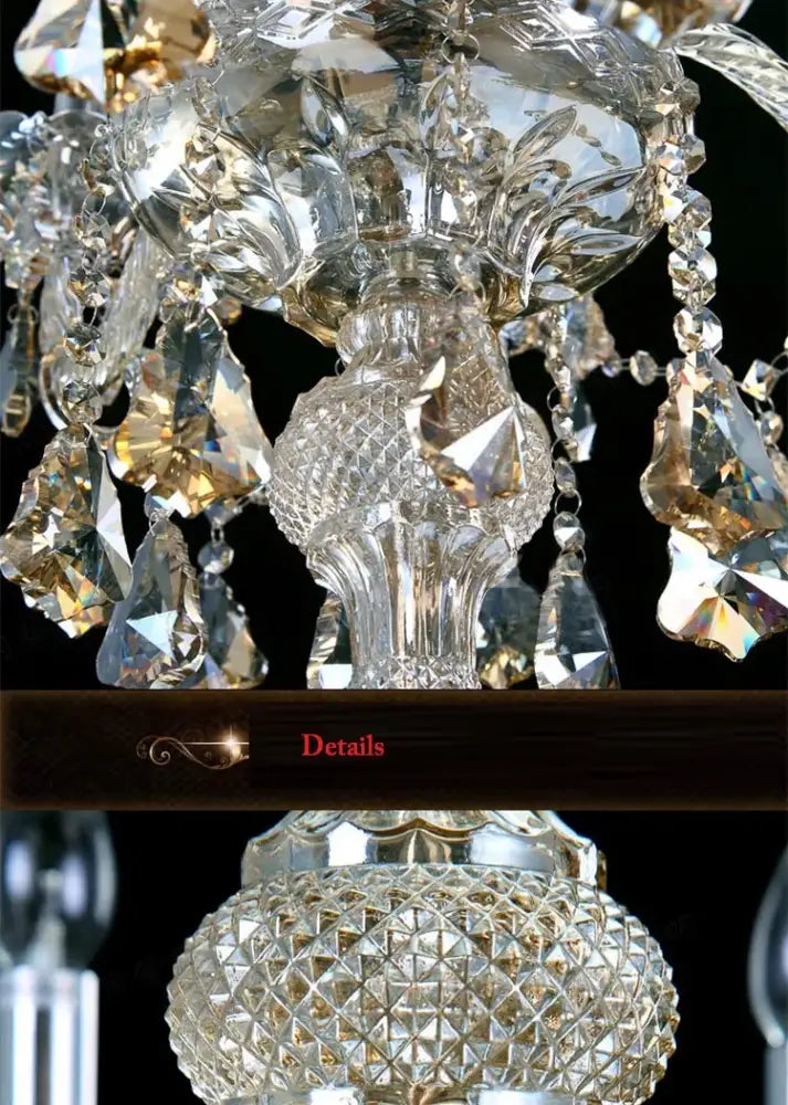 Chrome Crystal Floor Lamp