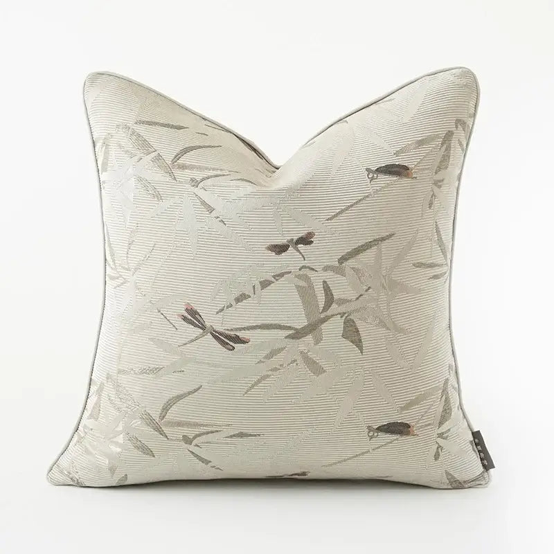 Cream Embroidered Cushion 50cm Cover
