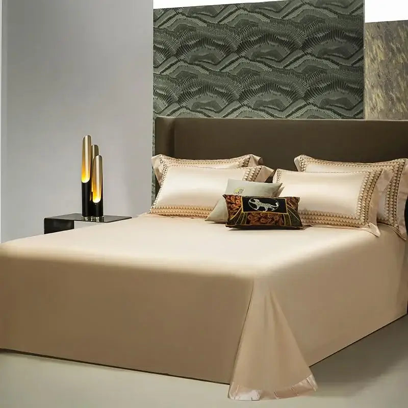 Teal Egyptian Cotton Bedding Set