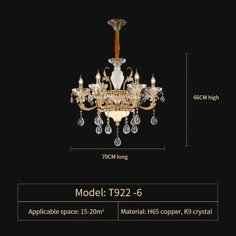 Gold Tiered Crystal Chandelier Up To 51 Heads