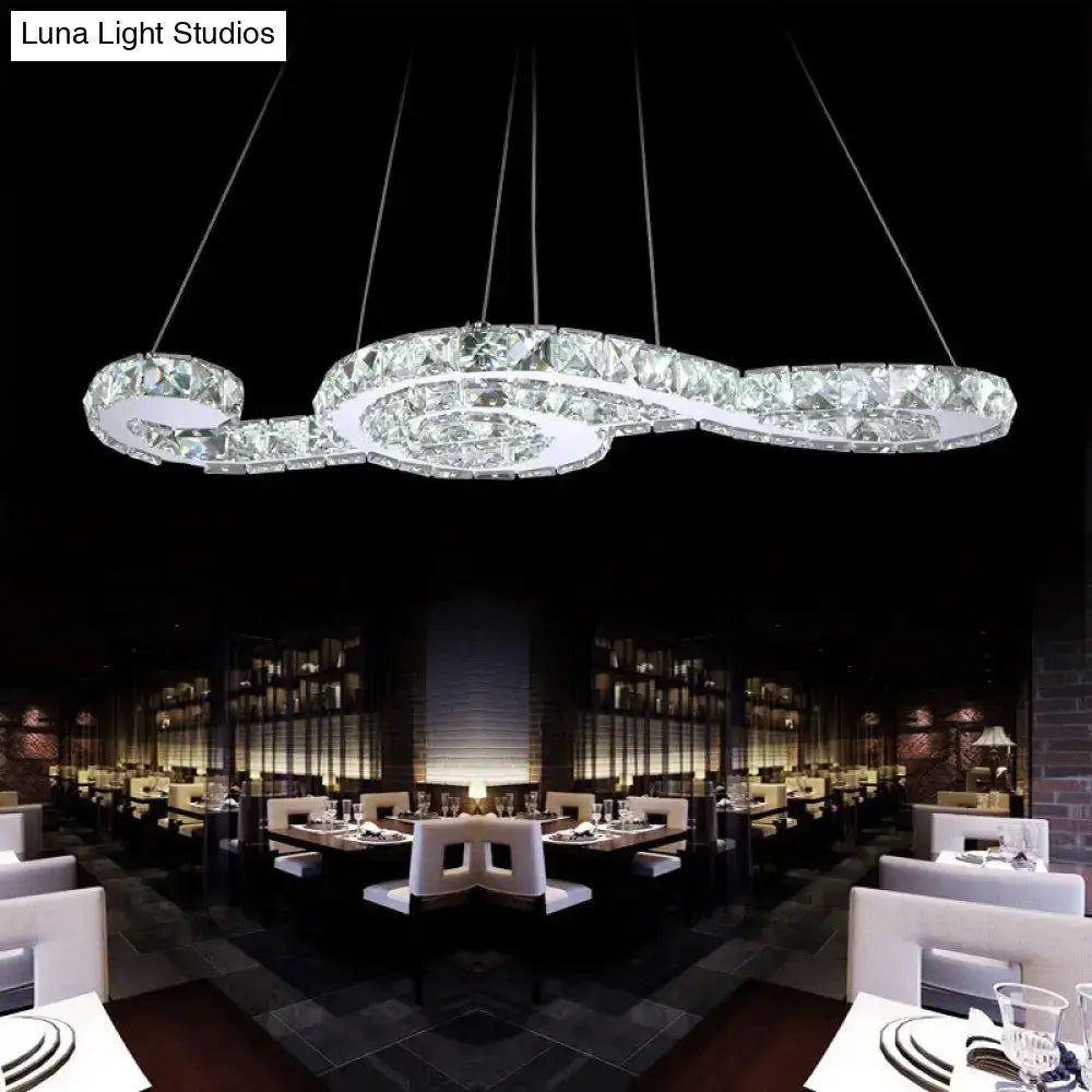 Crystal Note Pendant Light