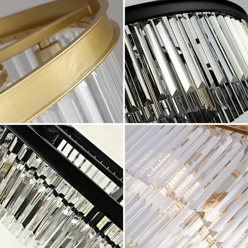 Gold Crystal 80cm Ceiling Chandelier