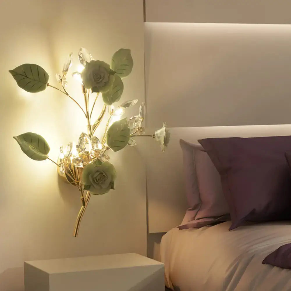 Gold Branch Wall Lamp