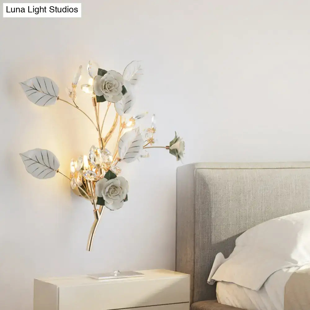 Gold Branch Wall Lamp