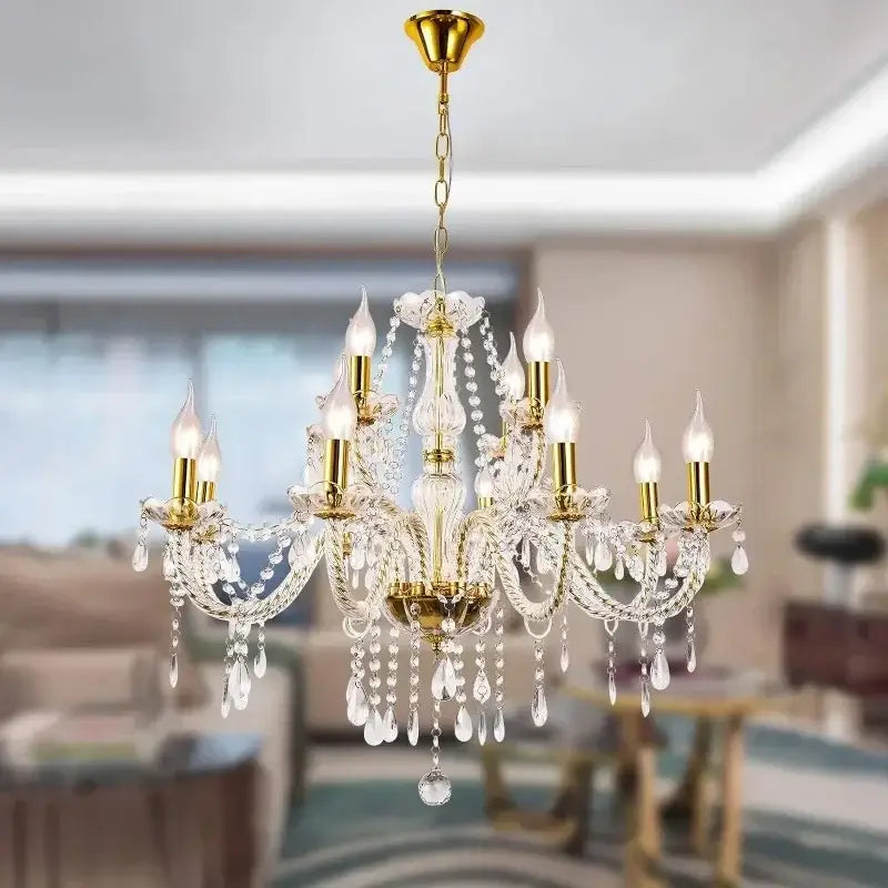 Gold Candelabra Chandelier