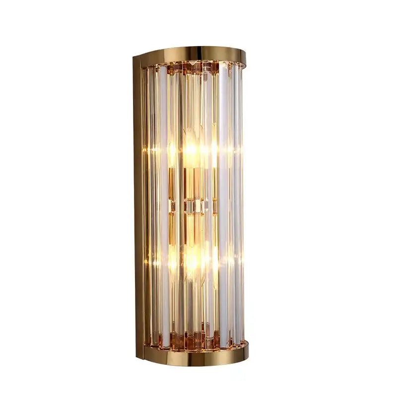 Gold Crystal Modern Sconce